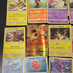 13 POKEMONS CARDS SEND ME OFFERS..