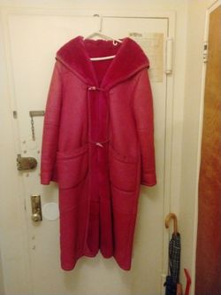 Butter soft full length real leather coat