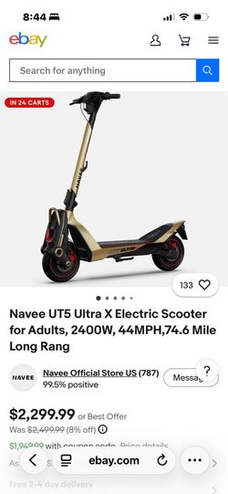 NAVEE UT5 Ultra Scooter