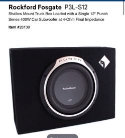 Subwoofer