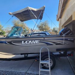 Boat Lowe 2008 Fm1750 Aluminum DEEP V 