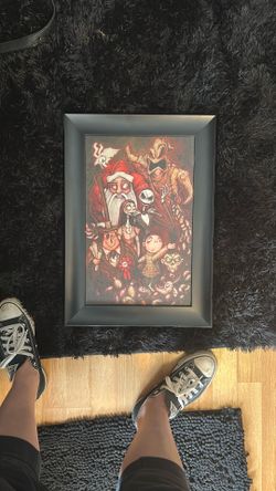 Nightmare before Christmas wall decor