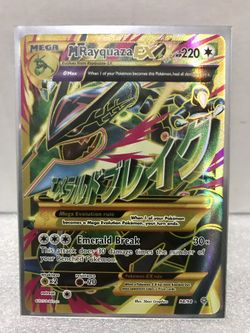 M Rayquaza EX 98/98 - XY Ancient Origins MEGA Shiny Ultra Rare