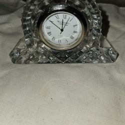 Waterford Small Mantel Clock