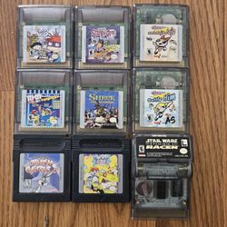 Nintendo Gameboy Game boy gb color games read description