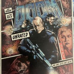 Doom Unrated Limited Edition Steel book. Blu-ray, Dvd, And Digital Code 