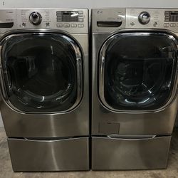 VERY NICE LG WASHER AND ELECTRIC DEYER SET EXCELLENT WORKING CONDITIONS 