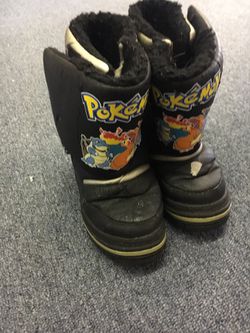 Pokémon Snow Boots size 13