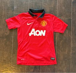 Official Manchester United Home and Away Jerseys Youth S