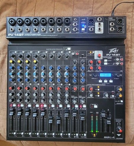 Peavey PV14BT 14 Channel Mixer With Bluetooth