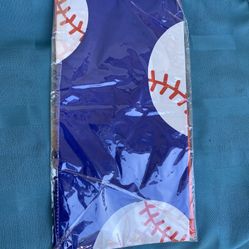 Baseball Party Table Clothes 2 Pcs