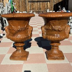 New Flower Pots Made Out Of Cement Perfect Gift 🎁 