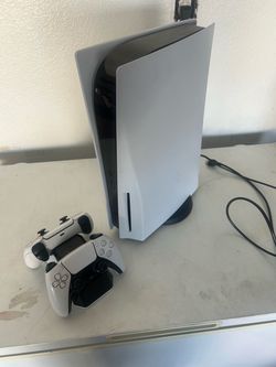 Sony PlayStation 5 Console with Two Controllers