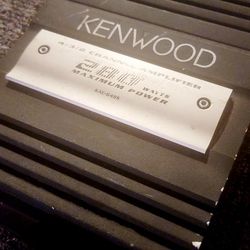 Kenwood 4/3/2 Channel Amplifier