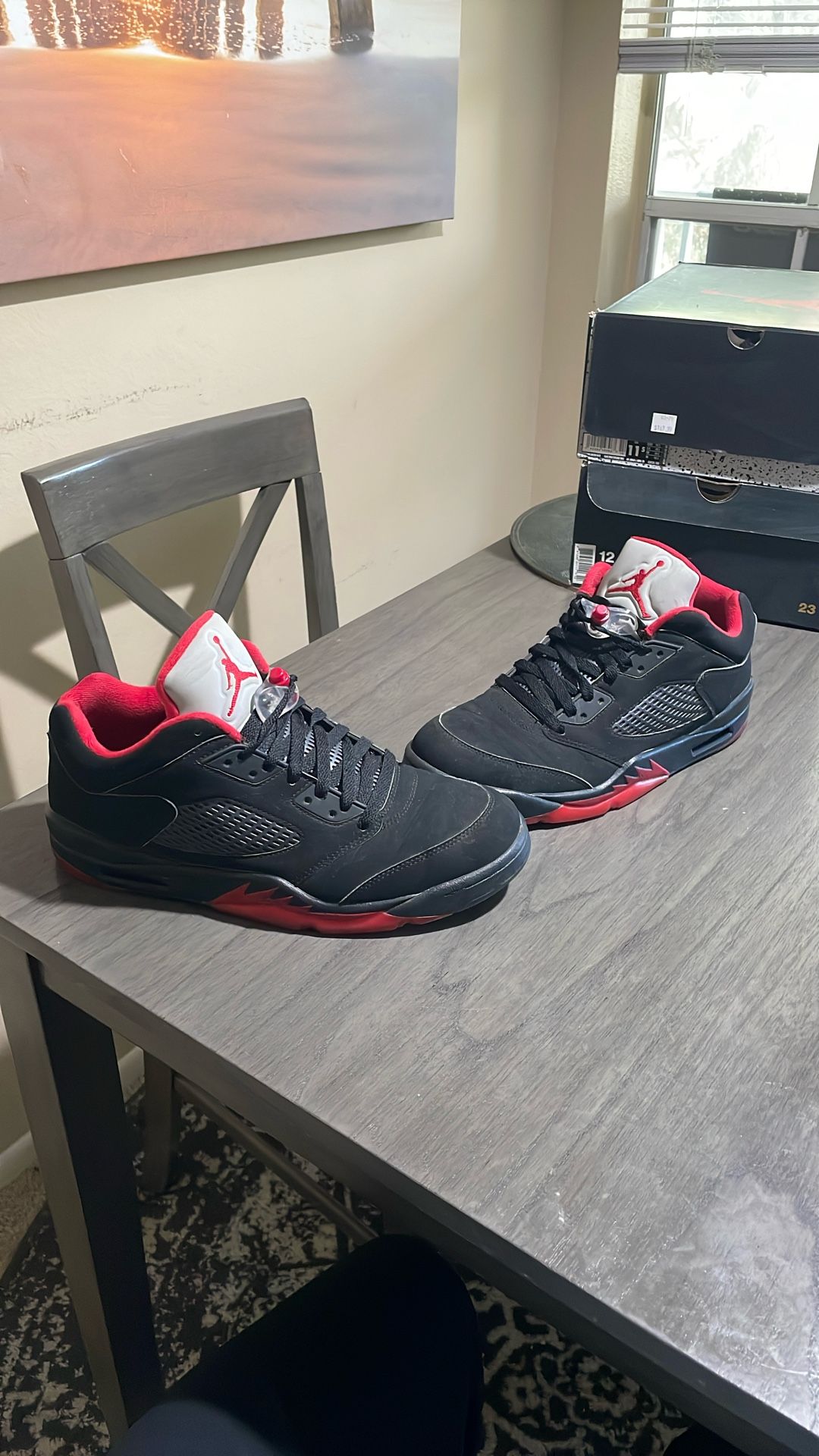 Air Jordan 5 Retro Low “Alternate 90 / Bred Low” (819171-001)