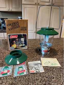 Vintage Coleman, propane lantern 5114