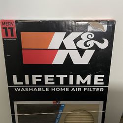 K&N Washable House Filter  12”x20” Brand New