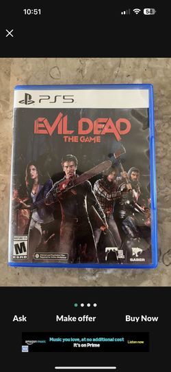 PS5- Evil Dead, The Game!