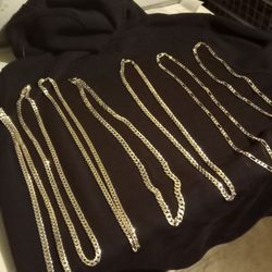 Cuban Link Chain 24" Silver 925