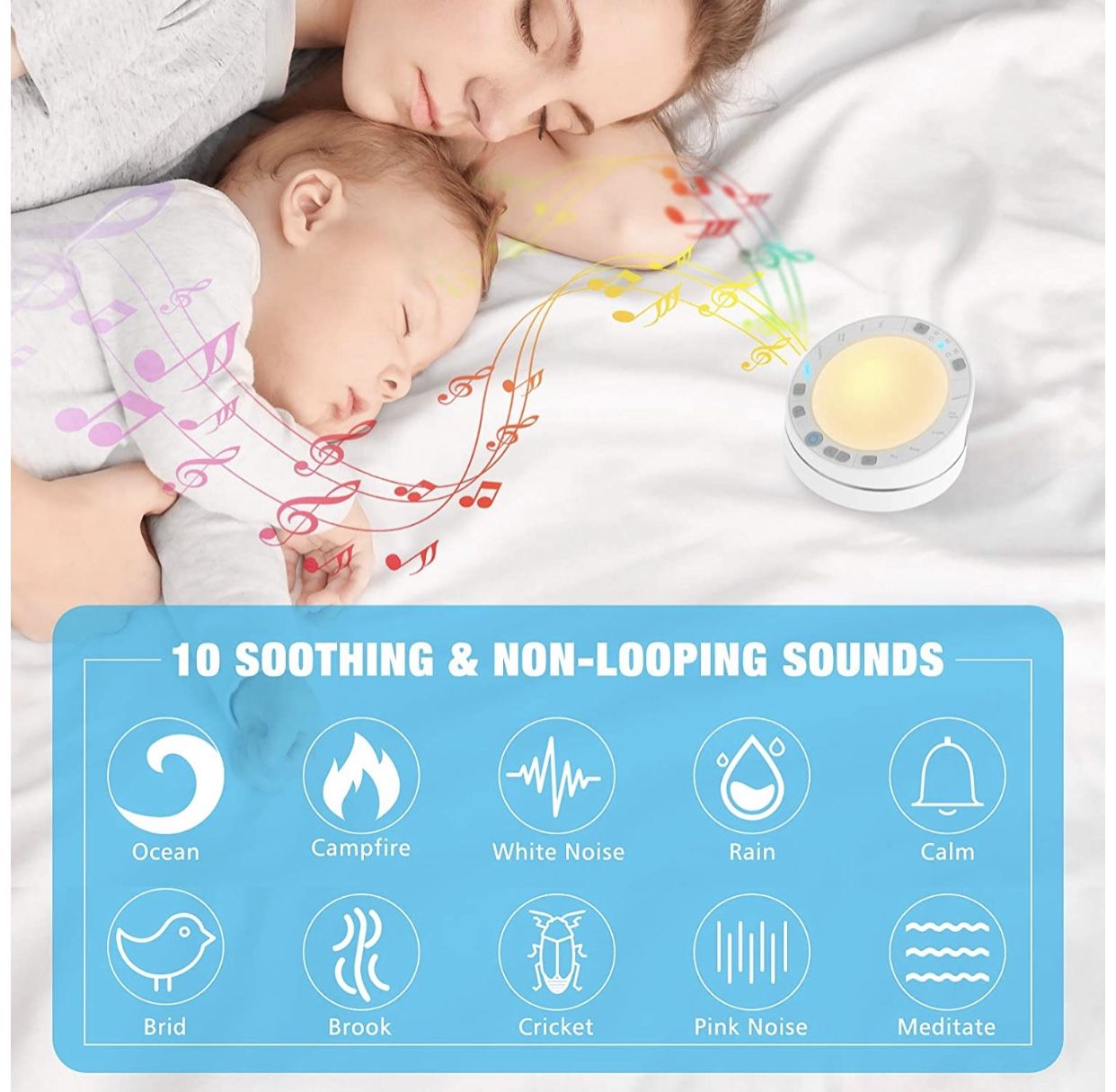 Brand New White Noise Machine for Sleeping