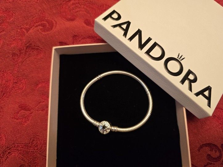 Pandora 6.3 Charm Bracelet Sterling Silver