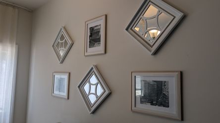 Frames and mirrors.