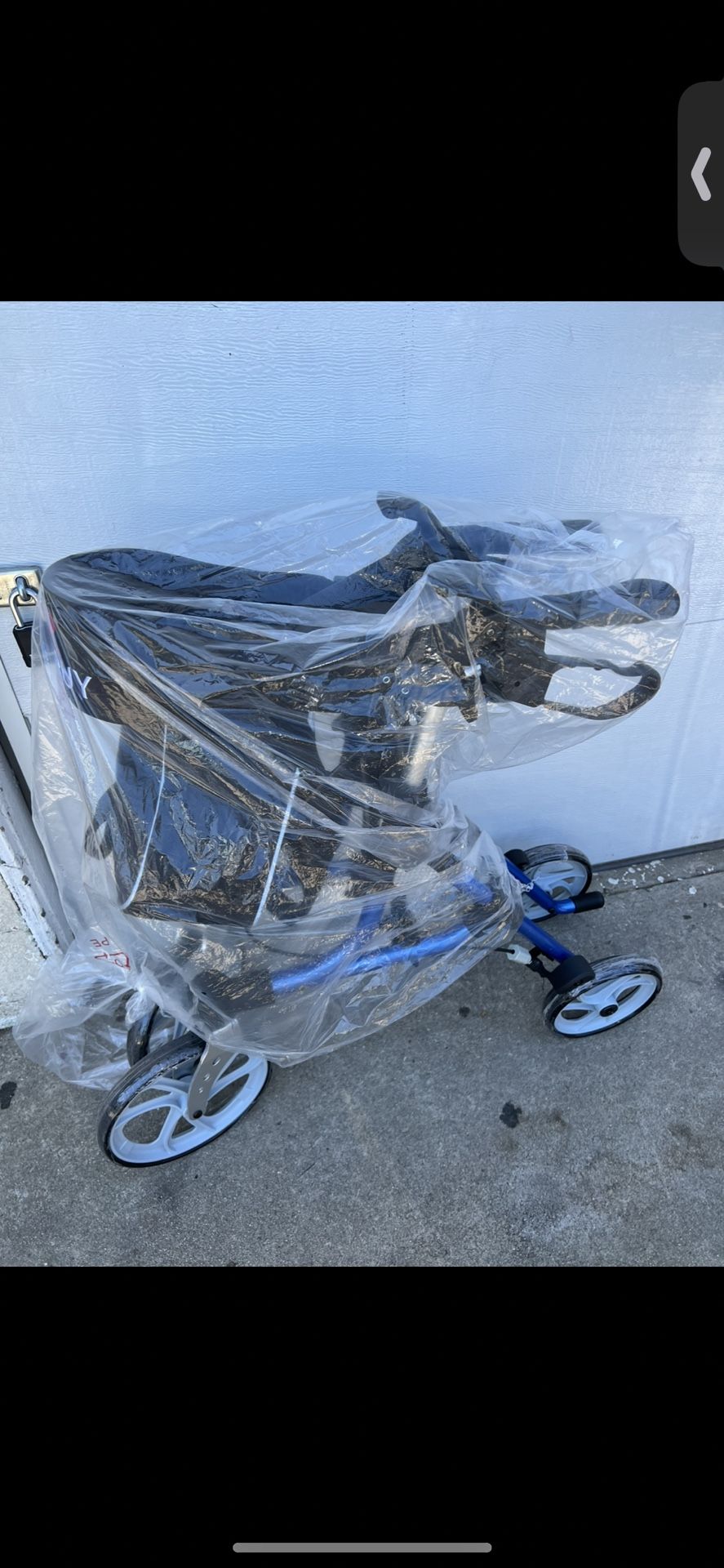 ROLLING WALKER ALUMINUM