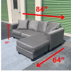 Grey Sectional Couch Set Local Delivery 🚚 💨