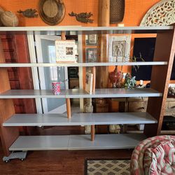 Bookshelf Contemporary 4’ To 12’ Expandable