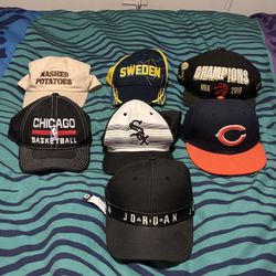 Unique Hat Collection (You Can Also But Hats Individually)