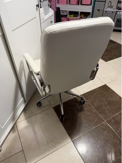 White office chair