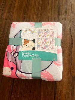 Squishmallows Throw Blanket New