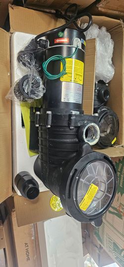 VIVOHOME 2.0HP In/Above Ground Pool Pump, 115V/230V 6800GPH Self-Priming (Used )