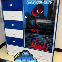 Spiderman Closet Wardrobe Dresser Ropero New Nuevo Armoire  