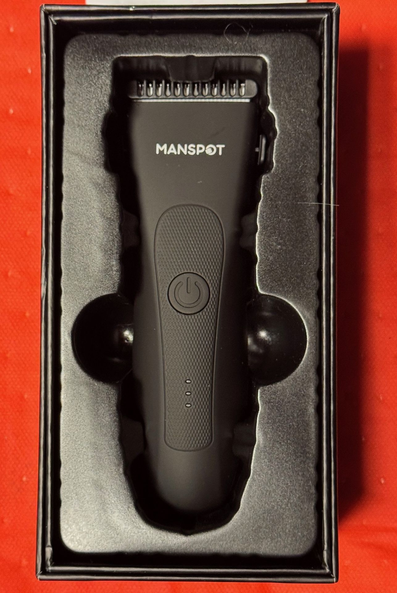 MANSPOT Waterproof Groin & Body Hair Trimmer