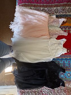 Little girl fancy dresses Sz 7
