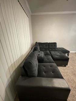 Black Sectional