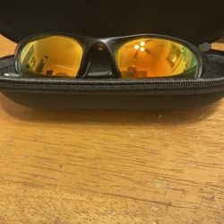 Oakley Sunglasses Fire Iridium Lenses Custom Built