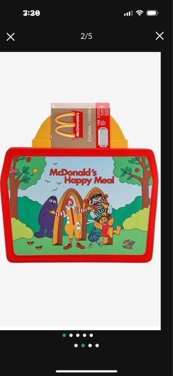 Loungefly McDonalds Happy Meal Figural Notebook 😎🍔