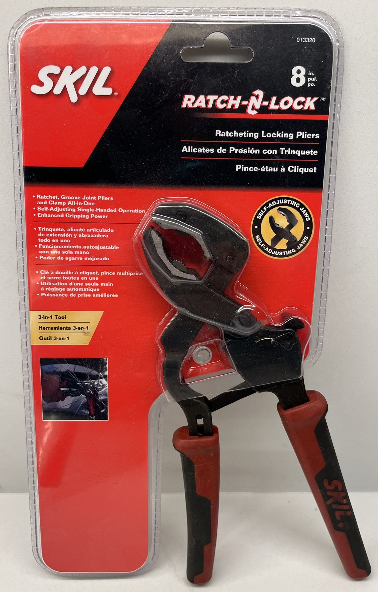 New Skil Ratch-N-Lock 8 in. Ratcheting Locking Pliers