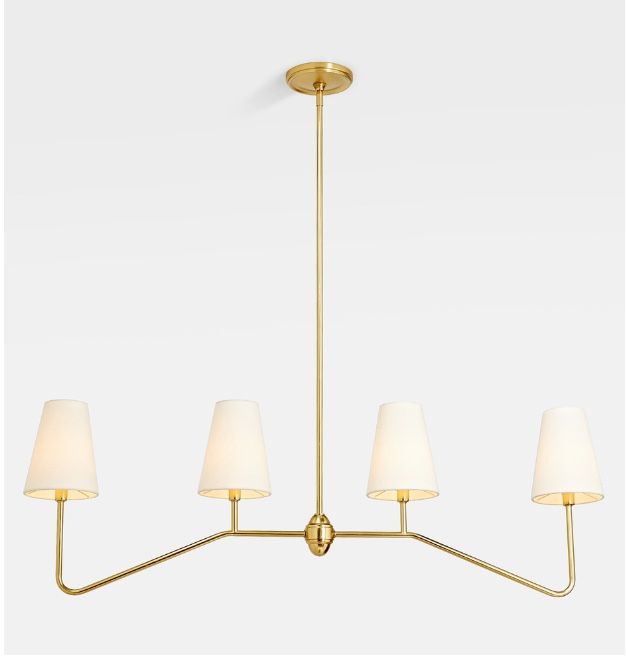 Rejuvination Berkshire 48” Linear Pendant Chandelier