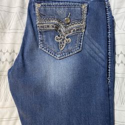 Rock Revival Skinny Jeans Size 34