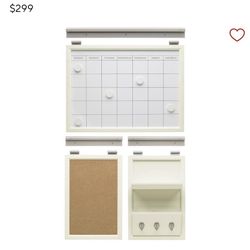 Reduced!!Pottery Barn command center Entry Way Wall Organizer 