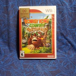Donkey Kong Country Returns for Nintendo Wii *sealed Never Opened