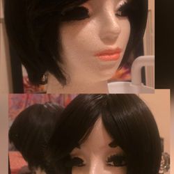 SHORT CLASSY BLACK WIG