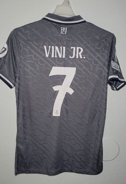 Adidas Mens 25/26 Real Madrid Third Jerseys Authentic Vini Jr Bellengham Size XL No Trade