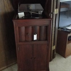 Antique Columbia Grafonola Phonograph 