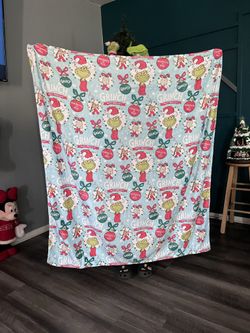 Grinch Blanket