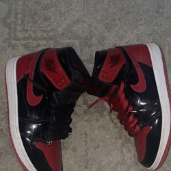 Jordan 1 Retro Bred Patent 