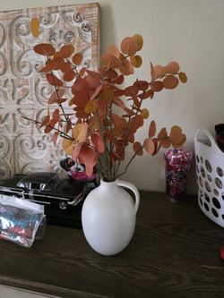 Autumn Flower Vase Fake